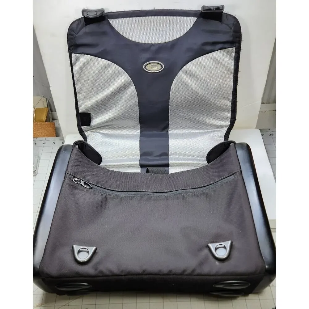 TUMI‎ Flip Flap Business Bag Briefcase Black Business Design No Shoulder Strap